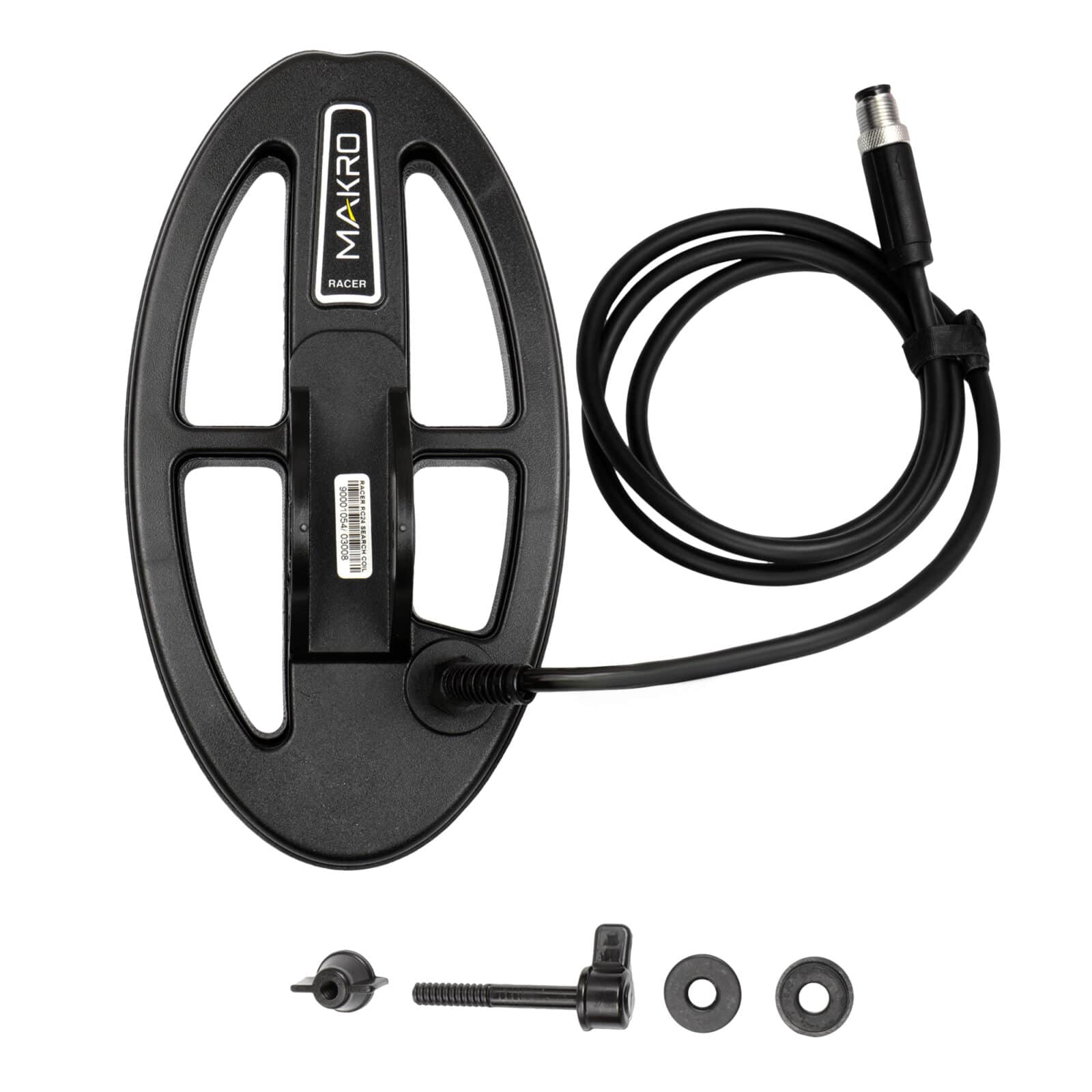 Nokta RC24 9.5 x 5 DD Waterproof Metal Detector Coil for Racer Series - Perfect for Beach Hunting, Treasure Hunting & Underwater Exploration