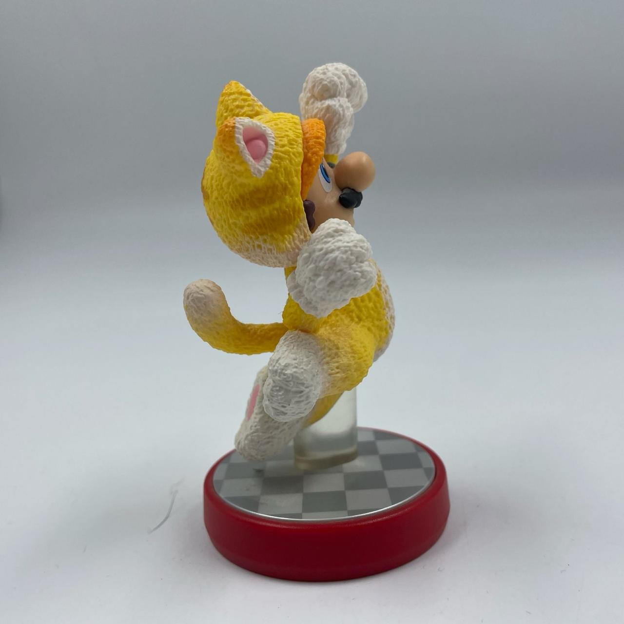 Super Mario Series Cat Mario Amiibo Figure - Collectible Nintendo Character for Gaming & Display