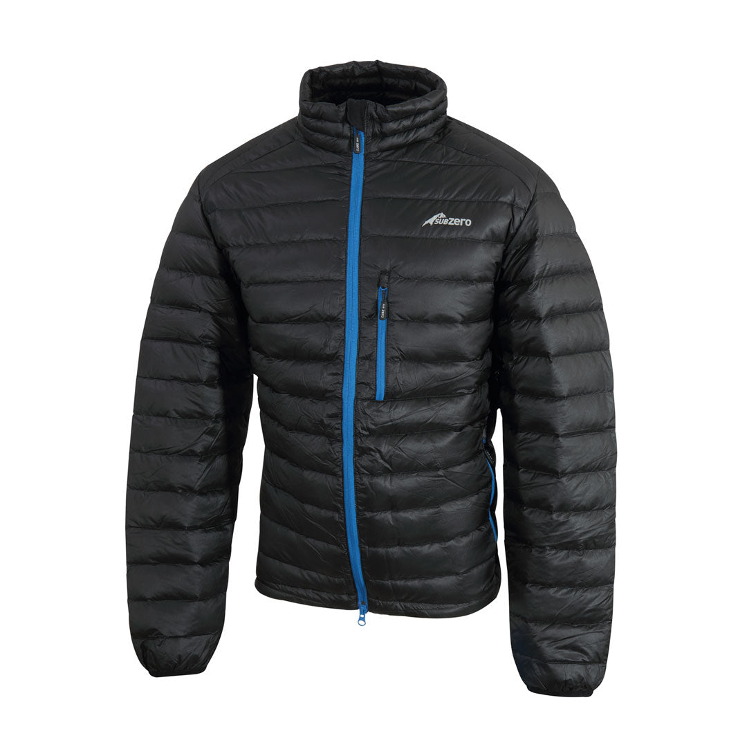 Men's Lightweight Down Jacket - Warm Winter Coat for Outdoor Activities, Hiking & Travel | Water-Resistant & Packable