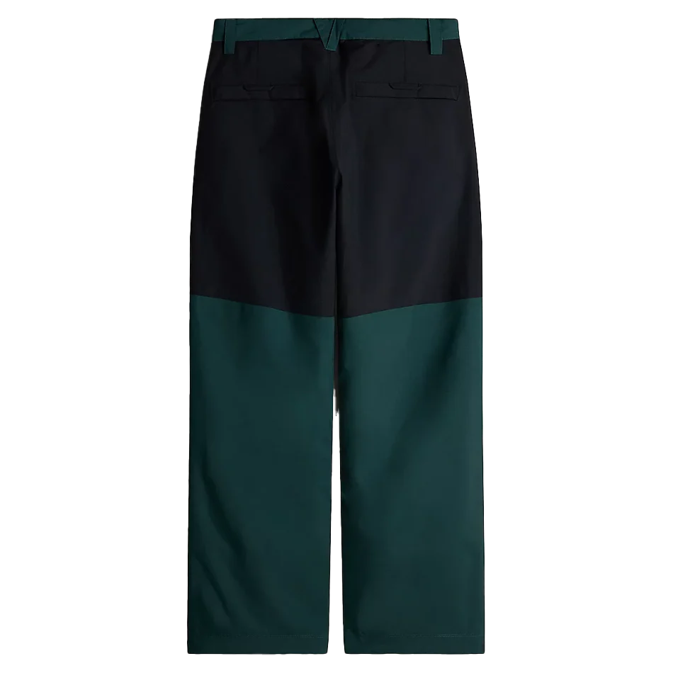 VANS MTE Hellbound Snowboard Pants Black/Green Gables 2025 - Waterproof Winter Ski Pants for Men & Women - Perfect for Snowboarding, Skiing & Cold Weather Outdoor Activities