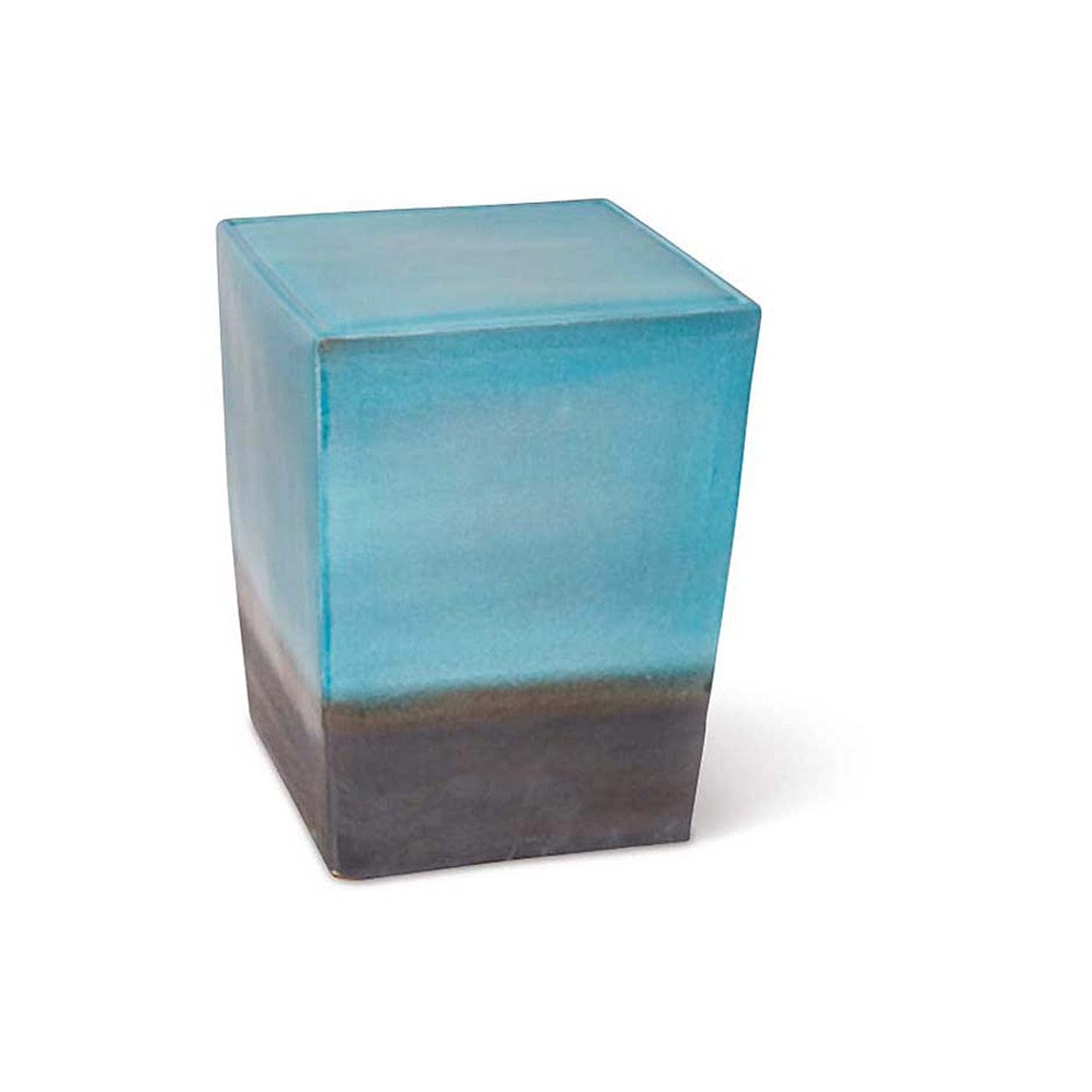 Premium Ceramic Square Cube Set of 2 - Handcrafted Dual Glaze Home Decor for Modern Living Rooms & Office Desks | Elegant Display Piece for Coffee Tables, Bookshelves, and Minimalist Interiors