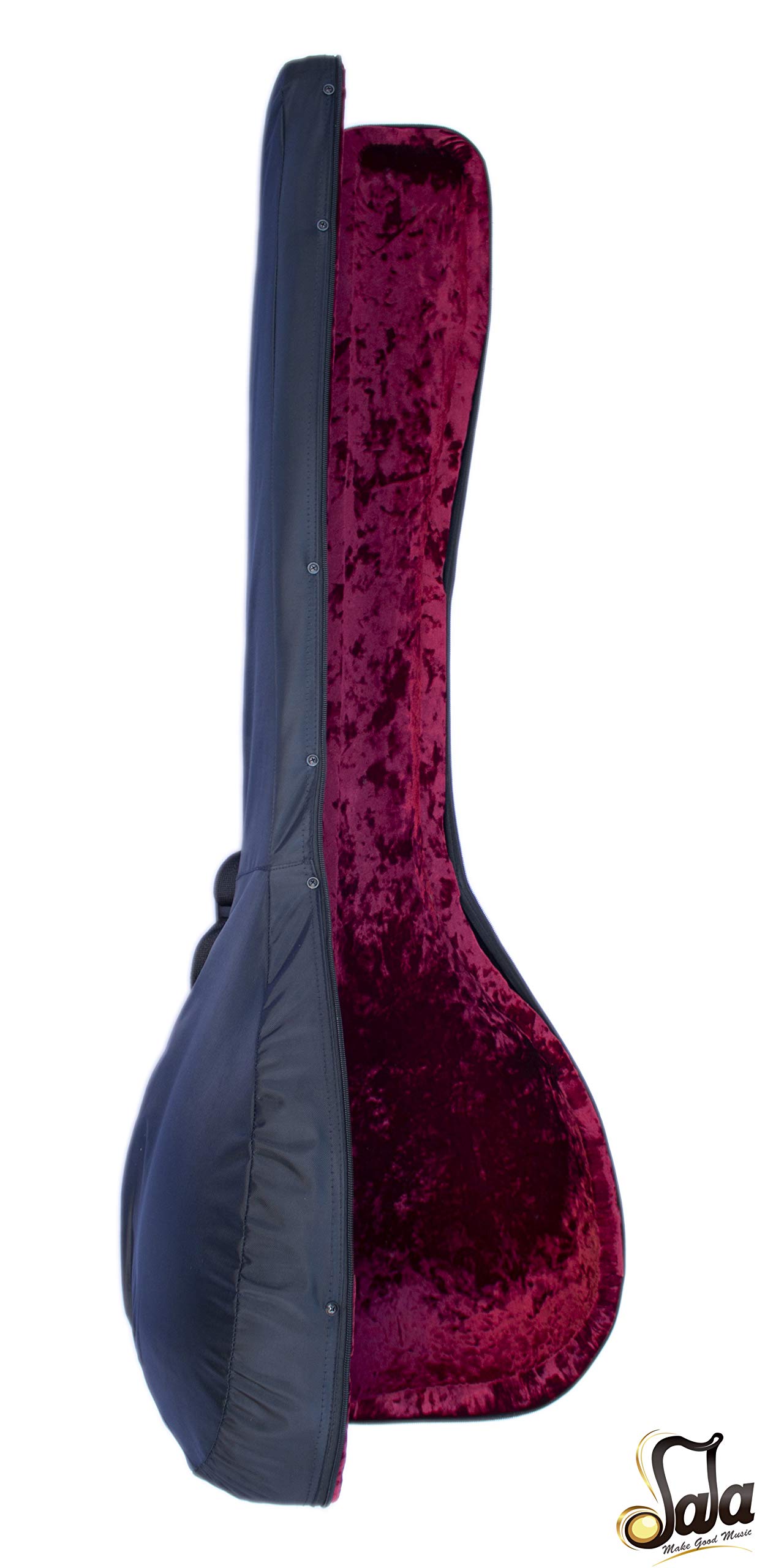Premium Baglama Saz Hard Case for Long Neck HSH-404L-L8 - Durable Travel Protection for Professional Musicians & Performers - Perfect for Concerts, Studio Sessions & Safekeeping Your Instrument