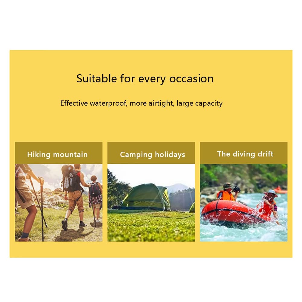 Ochine Floating Waterproof Dry Bag - Lightweight Compression Dry Sack for Travel, Swimming, Boating, Kayaking, Camping & Beach - Perfect for Outdoor Adventures, Water Sports and Gear Protection