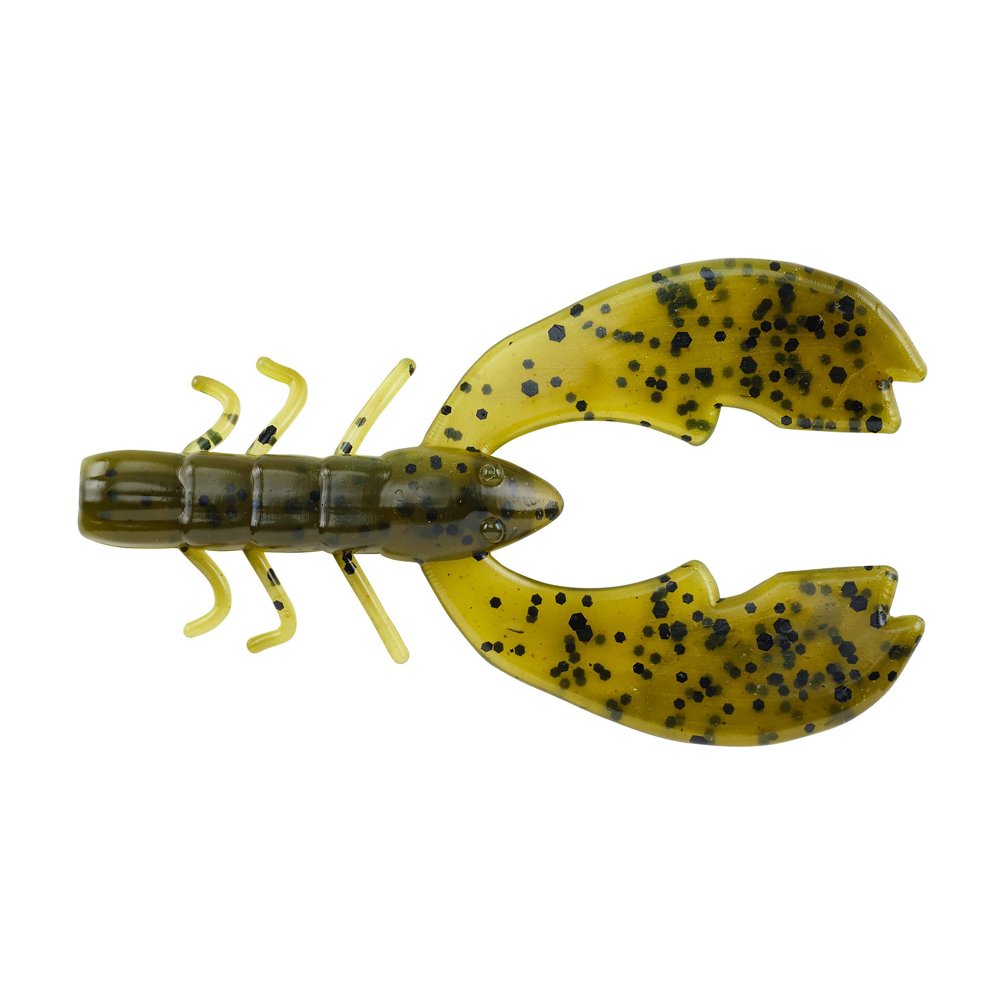 Berkley PowerBait Crazy Legs Chigger Craw Soft Plastic Fishing Lures - 8 Pack for Bass, Trout & Freshwater Fishing - Ideal for Casting, Jigging & Flipping Techniques