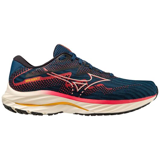 Men's Wave Rider 27 Running Shoes - Lightweight Cushioned Sneakers for Jogging & Training - Perfect for Road Running, Gym Workouts & Daily Wear