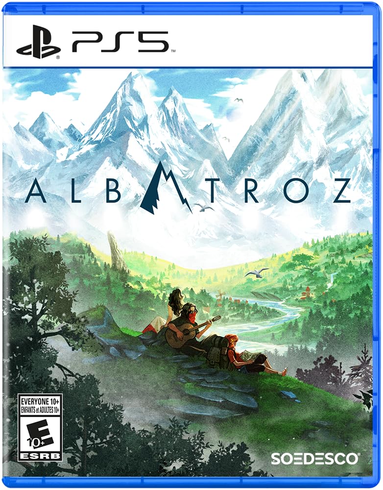 Albatroz Wireless Controller for PlayStation 5 - Ergonomic Gamepad with Dual Vibration, Enhanced Grip & Long Battery Life - Perfect for Gaming, Streaming & Competitive Play