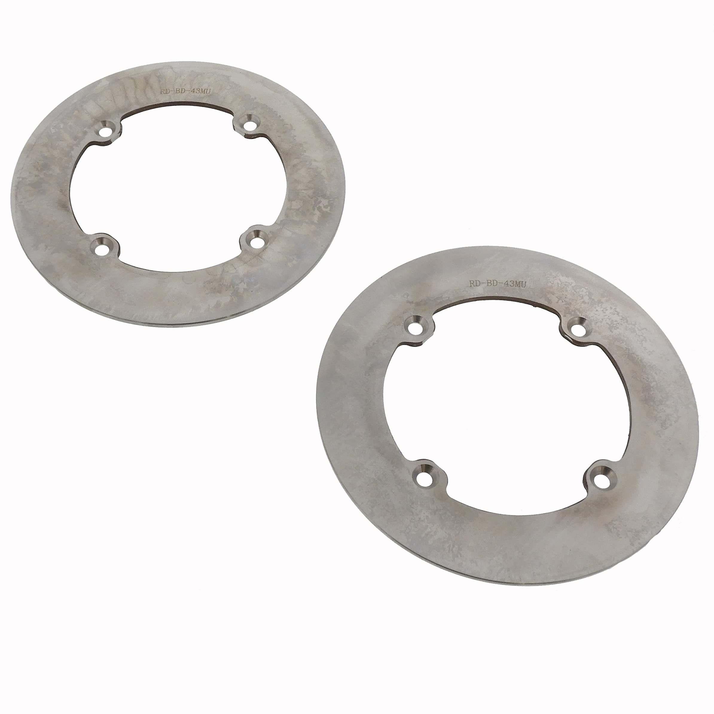 2012-2014 Can-Am Renegade 1000 XXC Front Brake Kit - MudRat Premium Brake Rotors & Pads Set - Heavy Duty Off-Road & Mud Riding Performance Upgrade