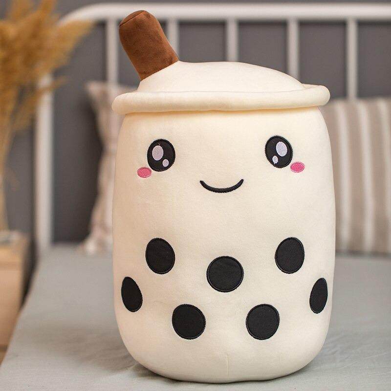 Boba Buddies Bubble Tea Plush Toy - Cute Kawaii Boba Drink Stuffed Animal for Kids & Adults - Perfect for Anime Lovers, Room Decor, and Bubble Tea Enthusiasts