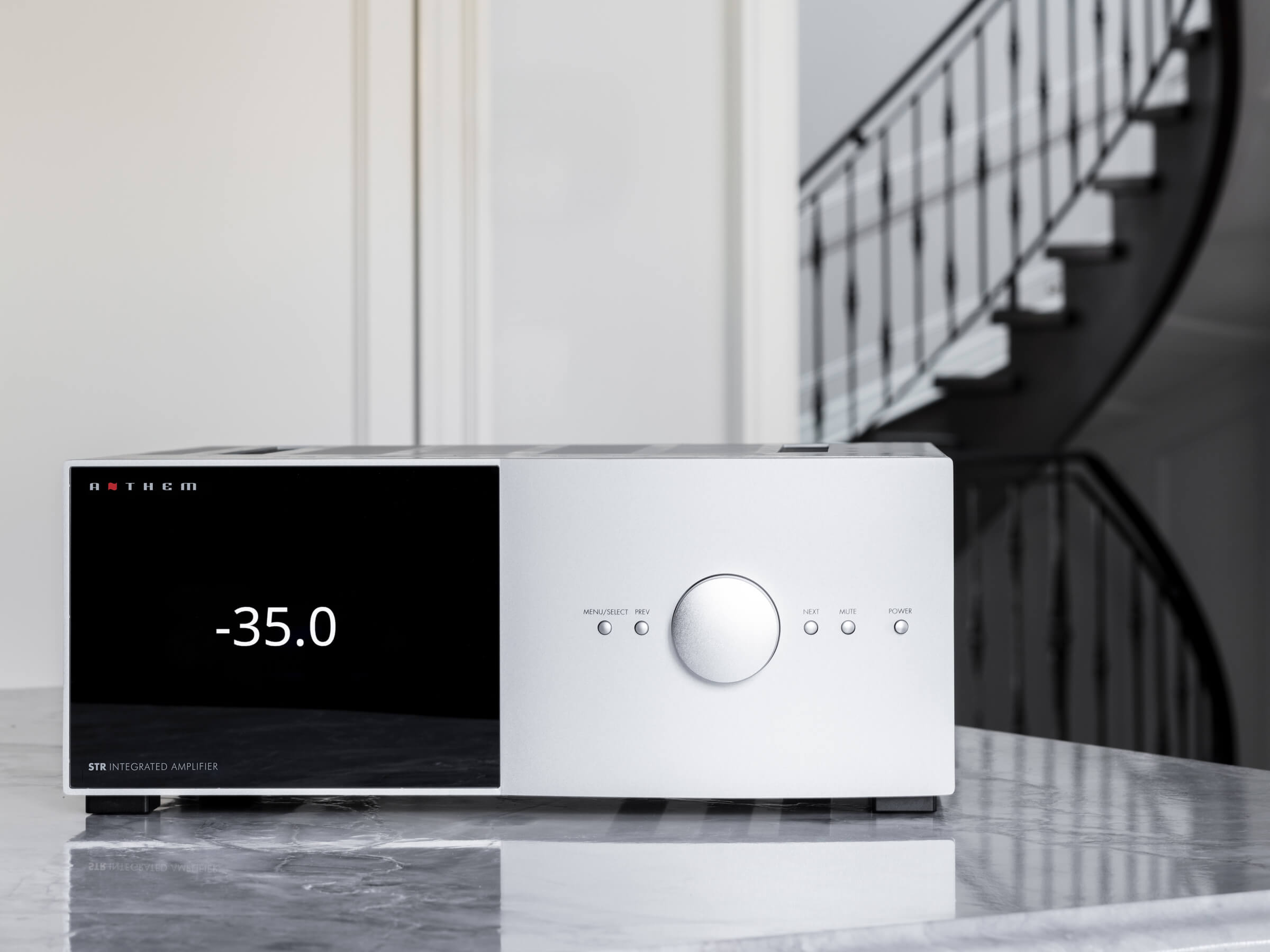 Anthem STR Integrated Amplifier - High-End Stereo Power Amplifier for Home Audio Systems | Perfect for Music Lovers & Audiophiles in Living Rooms & Home Theaters