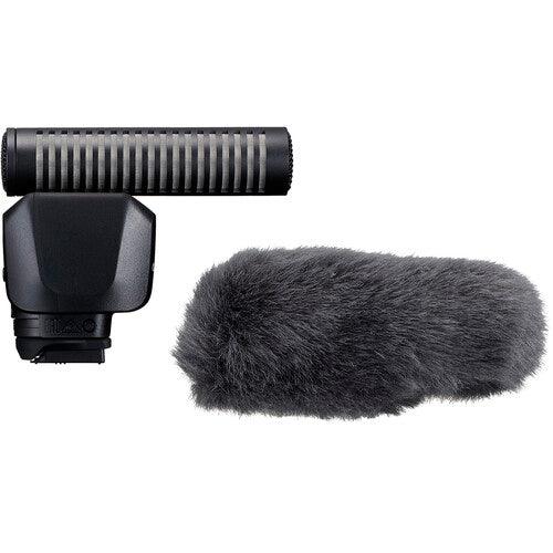 Canon DM E1D Stereo Microphone - Professional Stereo Condenser Mic for DSLR Cameras, Vlogging, YouTube Videos & Live Streaming - Crisp Audio for Interviews, Podcasts & Content Creation