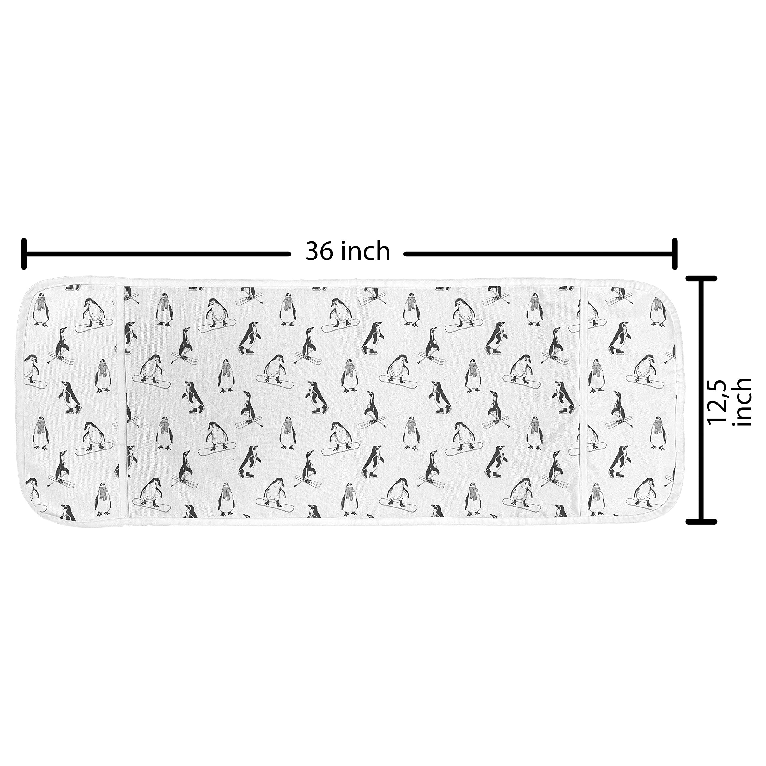 Ambesonne Waterproof Microwave Cover with Pockets - 36