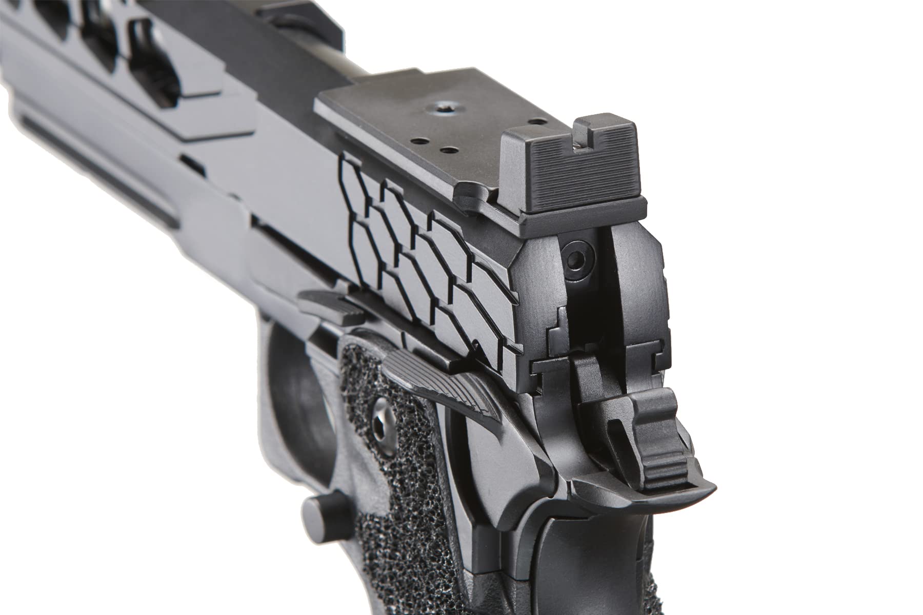 Lancer Tactical Airsoft Pistol STRYK Hi-Capa 5.1/4.3 Full Metal Gas Blowback GBB Pistol 330 FPS - Realistic Training & Competitive Airsoft Matches