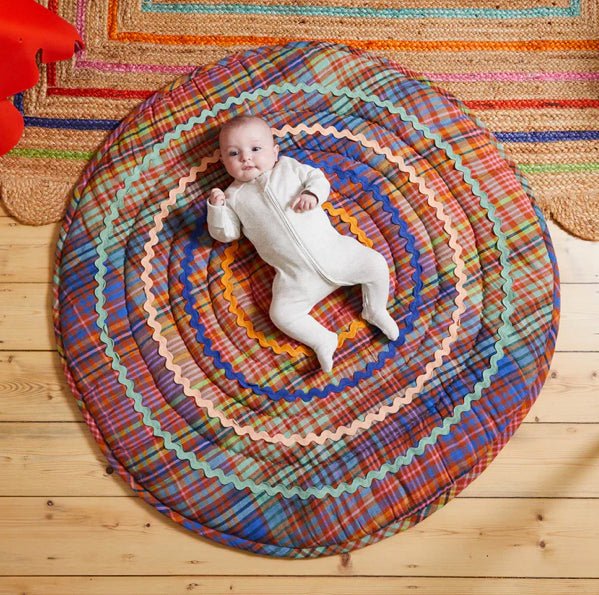 Telma Play Mat - Non-Toxic Baby Floor Mat for Crawling & Tummy Time | Soft & Safe Play Area for Infants & Toddlers | Perfect for Nursery, Daycare & Home Playrooms