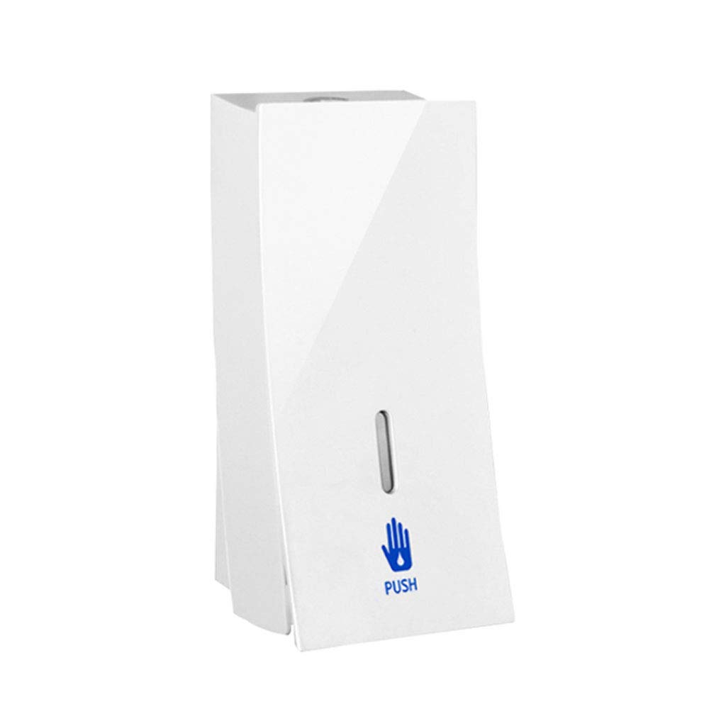 Wall-Mounted Multi-Function Soap Dispenser - No Drill Hand Sanitizer & Shower Gel Dispenser for Bathroom, Kitchen & Office (White) - Perfect for Hygienic Hand Washing in Homes, Restaurants & Hospitals