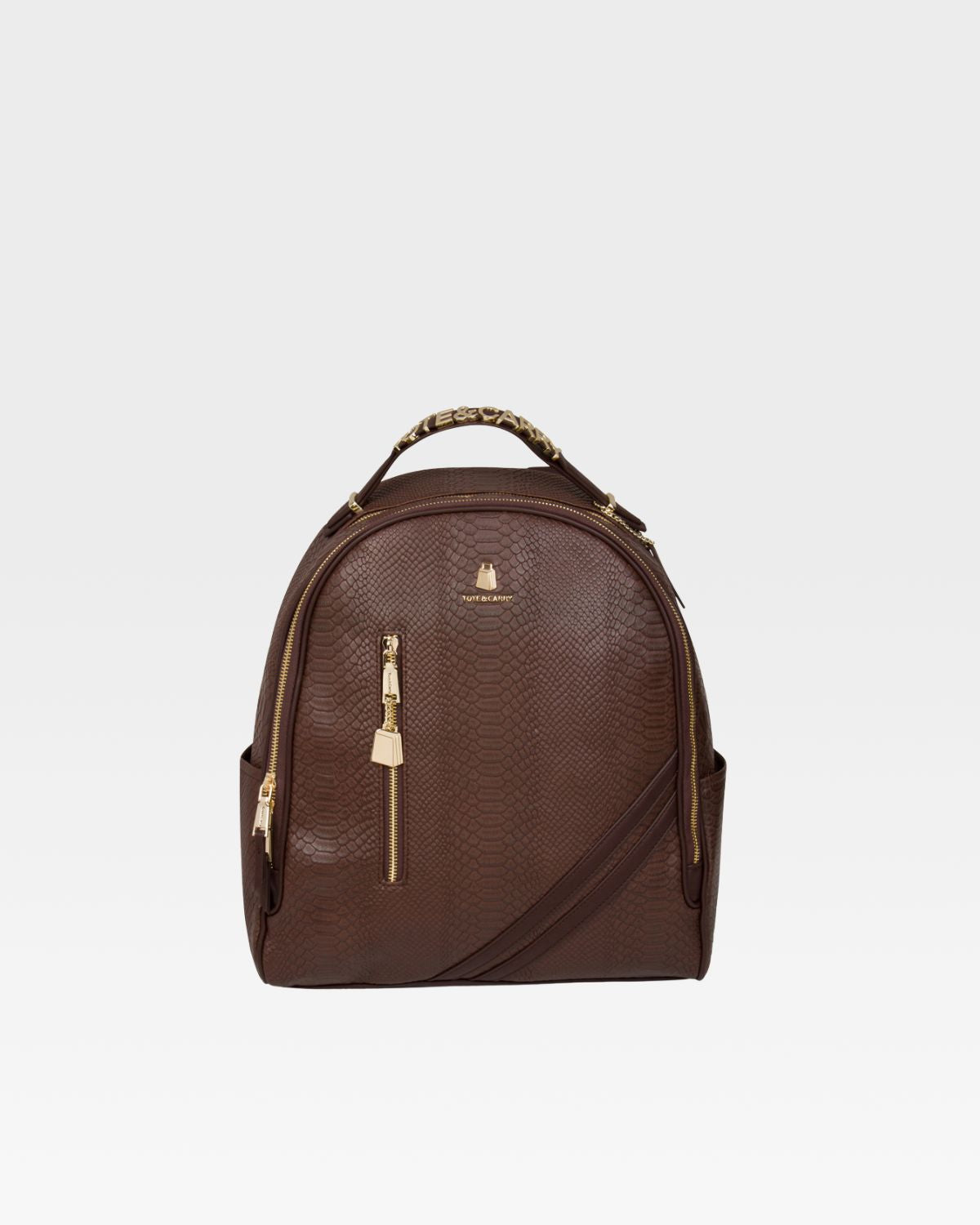 Apollo 1 BFF Backpack in Chocolate Brown - Stylish Durable School Backpack for Women & Teens - Perfect for College, Travel, and Everyday Use