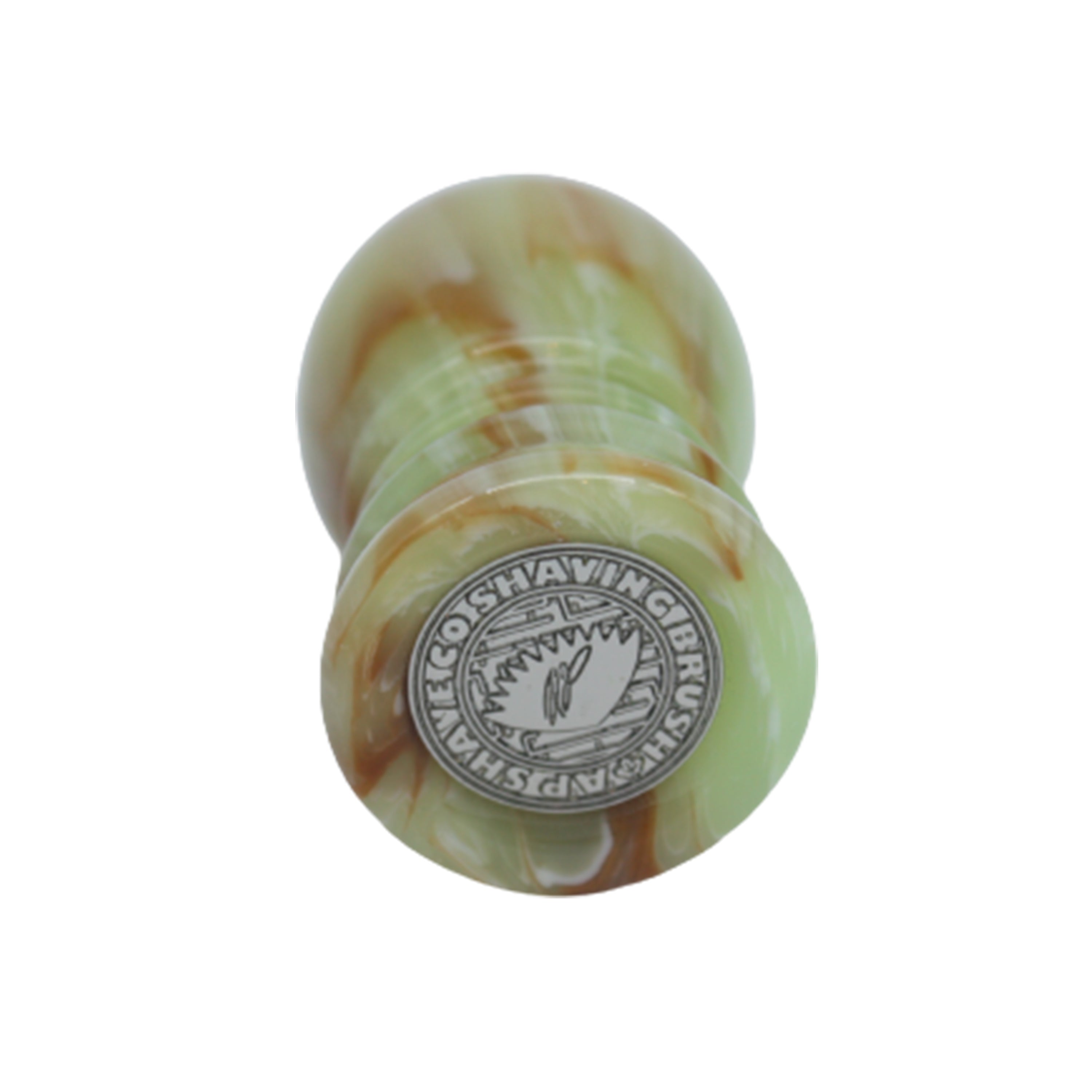 Premium Jade Handcrafted Shaving Brush Handle for Men - Fits 24mm & 26mm Knots - Luxury Wet Shaving & Grooming Essential for Traditional Razor Enthusiasts