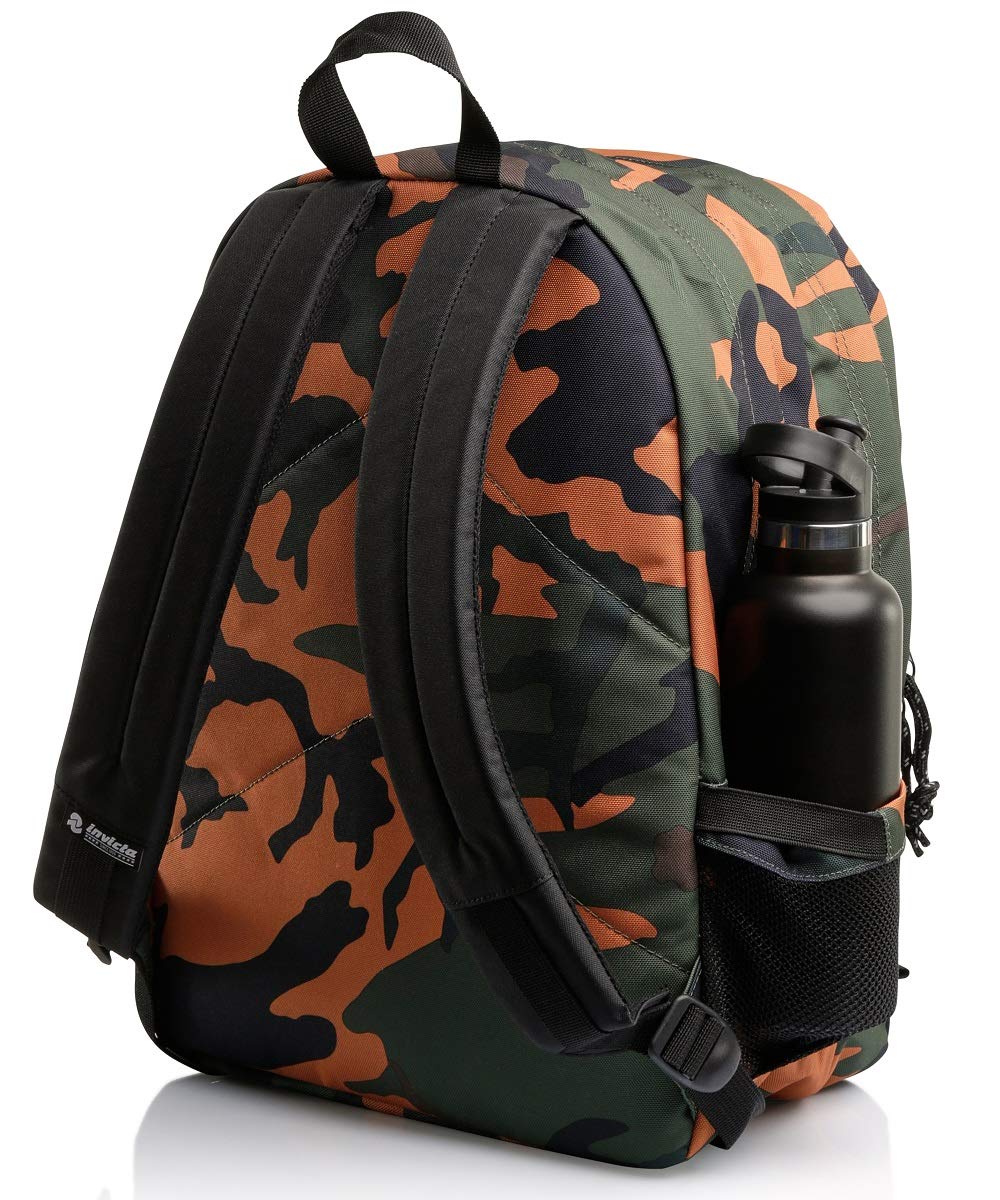 Invicta ZAINO JELEK FANTASY 38 LT Laptop Backpack with Ring Cover - Waterproof Business Travel Backpack for Men & Women, Perfect for Office, School, and Daily Commute