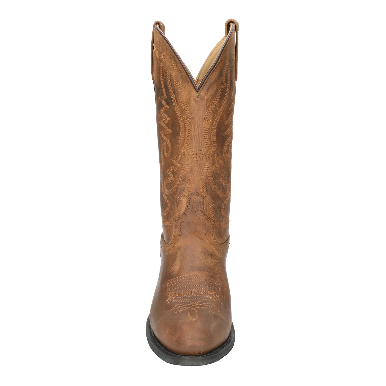 Men's Smoky Mountain Western Boots - Genuine Denver Leather in Brown Oil (Style 4034) | Perfect for Cowboy Rides, Country Events & Western Fashion