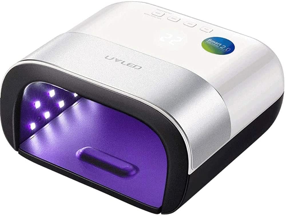 Professional LED Nail Lamp for Gel Polish - Fast Curing UV/LED Nail Dryer Light with 48W Power, Salon & Home Manicure Kit (Perfect for Nail Art, Gel Polish, Acrylic Nails & DIY Home Manicures)