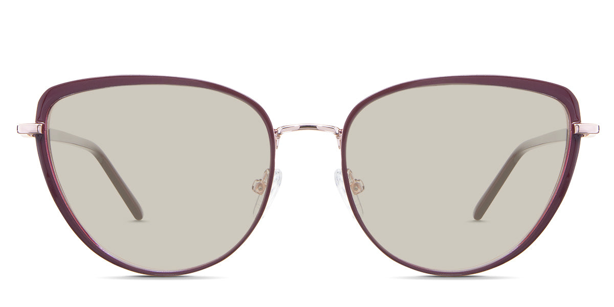 Trinity Women's Prescription Tinted Sunglasses - UV Protection, Polarized Lenses for Driving, Outdoor & Fashion Use