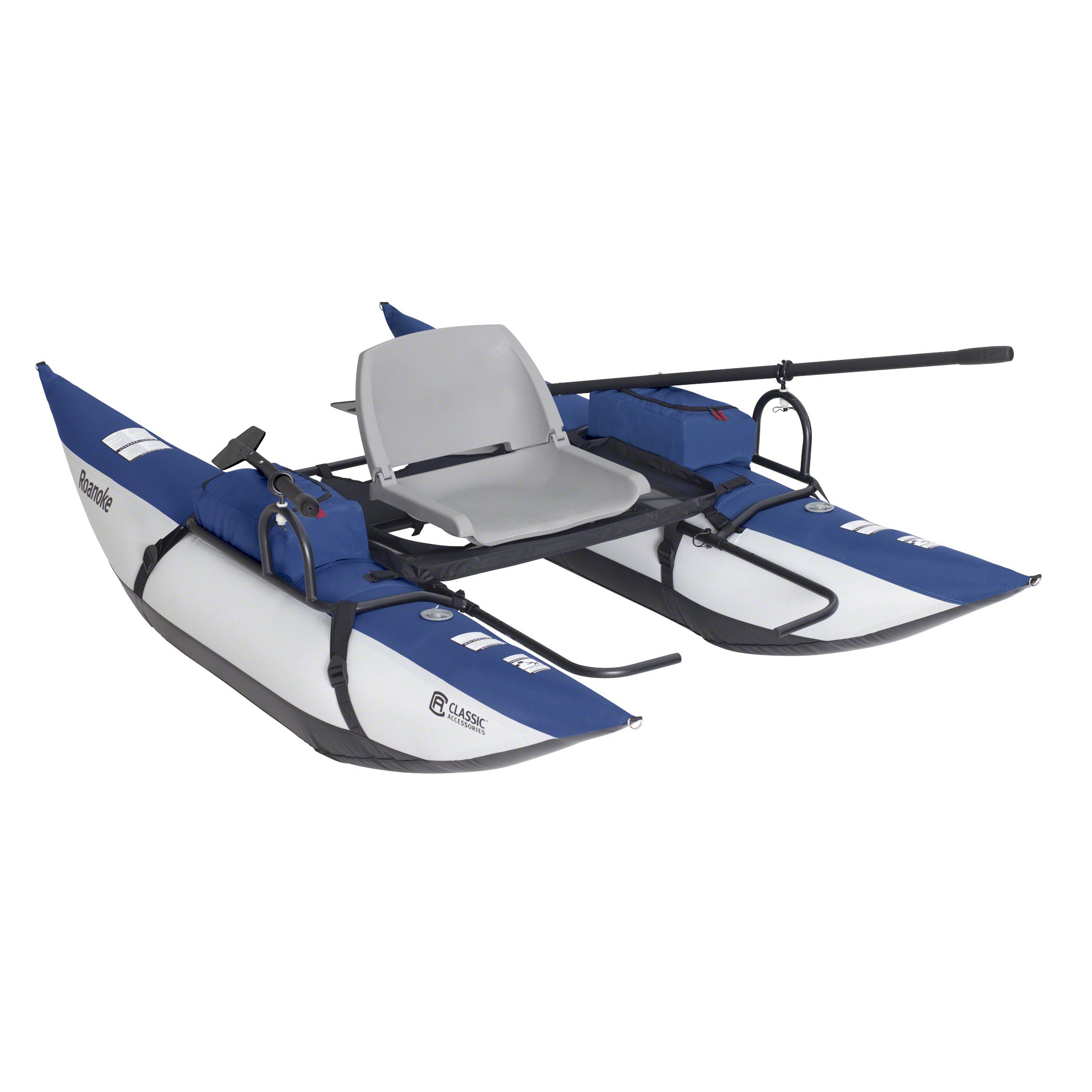 Classic Accessories Roanoke Pontoon Boat Cover - Waterproof Heavy-Duty Protection for Boats up to 24ft | Perfect for Outdoor Storage & Marine Use