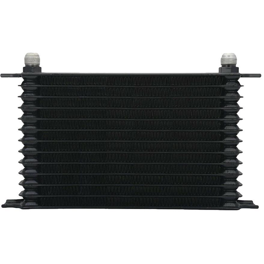 13 Row Engine Transmission Oil Cooler with 10AN 8AN 6AN Hose End Adapter Fittings - High Performance Cooling for Racing, Towing & Off-Road Vehicles