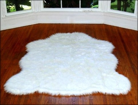 Luxury Faux Fur Sheepskin Throw Rug 30