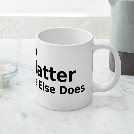 Science Humor Dark Matter 20 oz Ceramic Coffee Mega Mug - Funny Physics Gift for Scientists & Nerds - Perfect for Office, Lab or Home Use