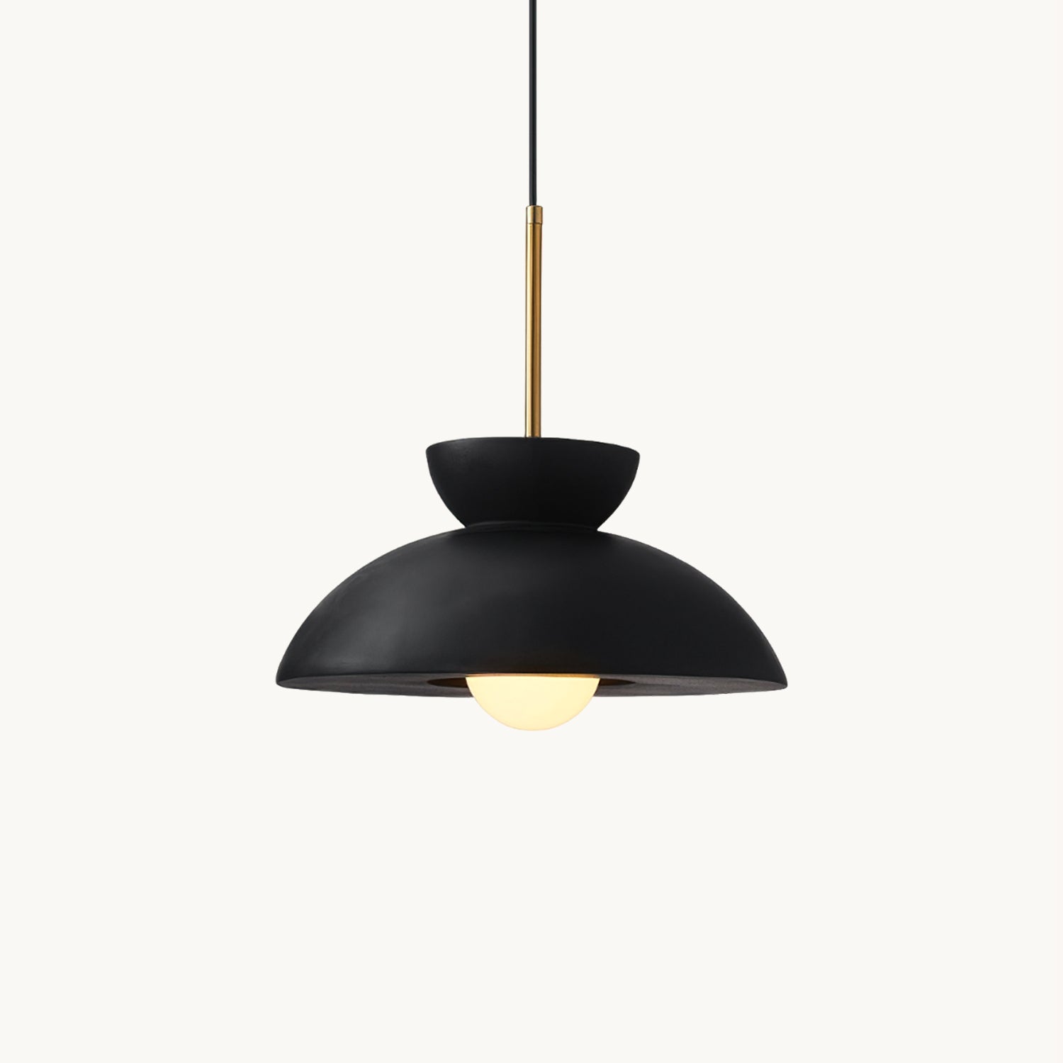 Augustus Pendant Lamp - Modern Hanging Light Fixture for Kitchen Island, Dining Room & Bedroom | Dimmable LED Chandelier with Adjustable Height