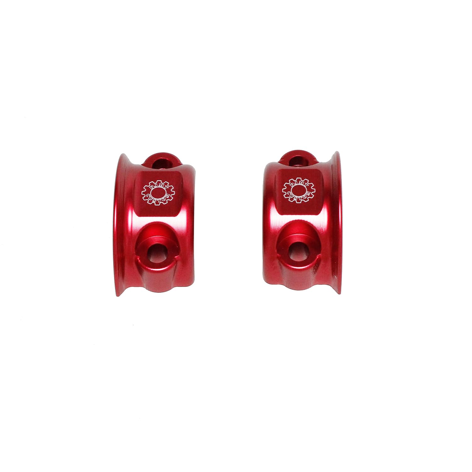 Premium Red Left & Right Clutch Handlebar Clamp Lever Bracket Cover for Harley Davidson XL, Softail, Dyna, Touring Models - Durable Motorcycle Accessory for Enhanced Grip and Style - Perfect for Cruising and Long-Distance Riding