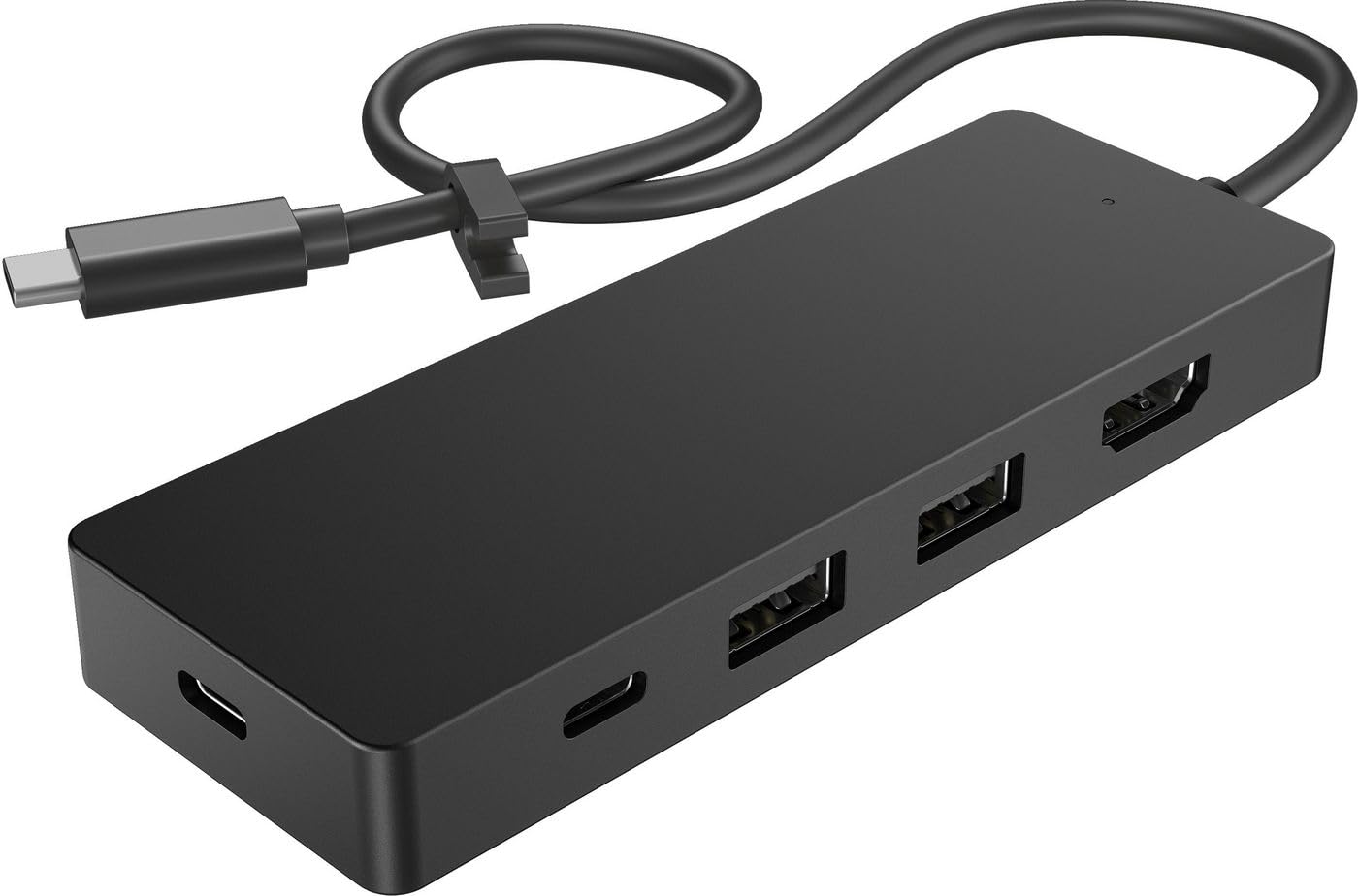 SMART BUY USB-C Travel Hub G3 - 7-in-1 Portable Adapter with 4K HDMI, USB 3.0, SD Card Reader - Perfect for MacBook, iPad Pro & Windows Laptops on Business Trips & Remote Work