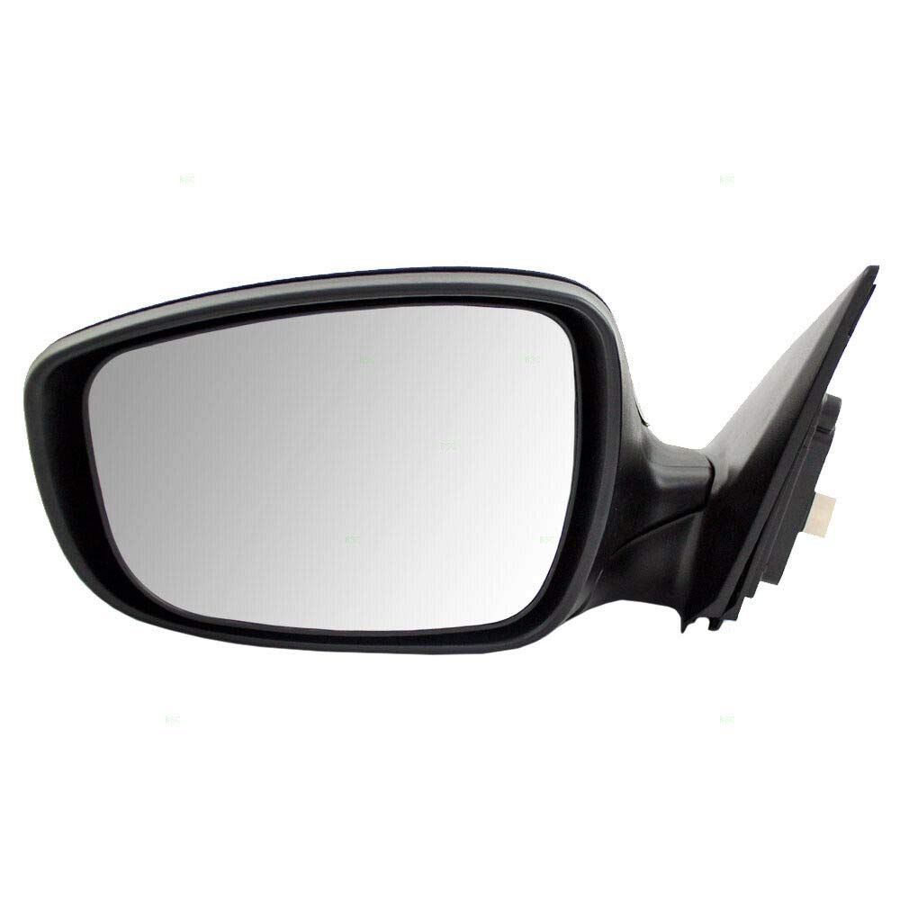 Replacement Power Side View Mirror Glass & Housing for 2011-2013 Hyundai Elantra Sedan - Durable Aftermarket Driver Side Mirror Assembly - Perfect for Parking Safety & Blind Spot Visibility