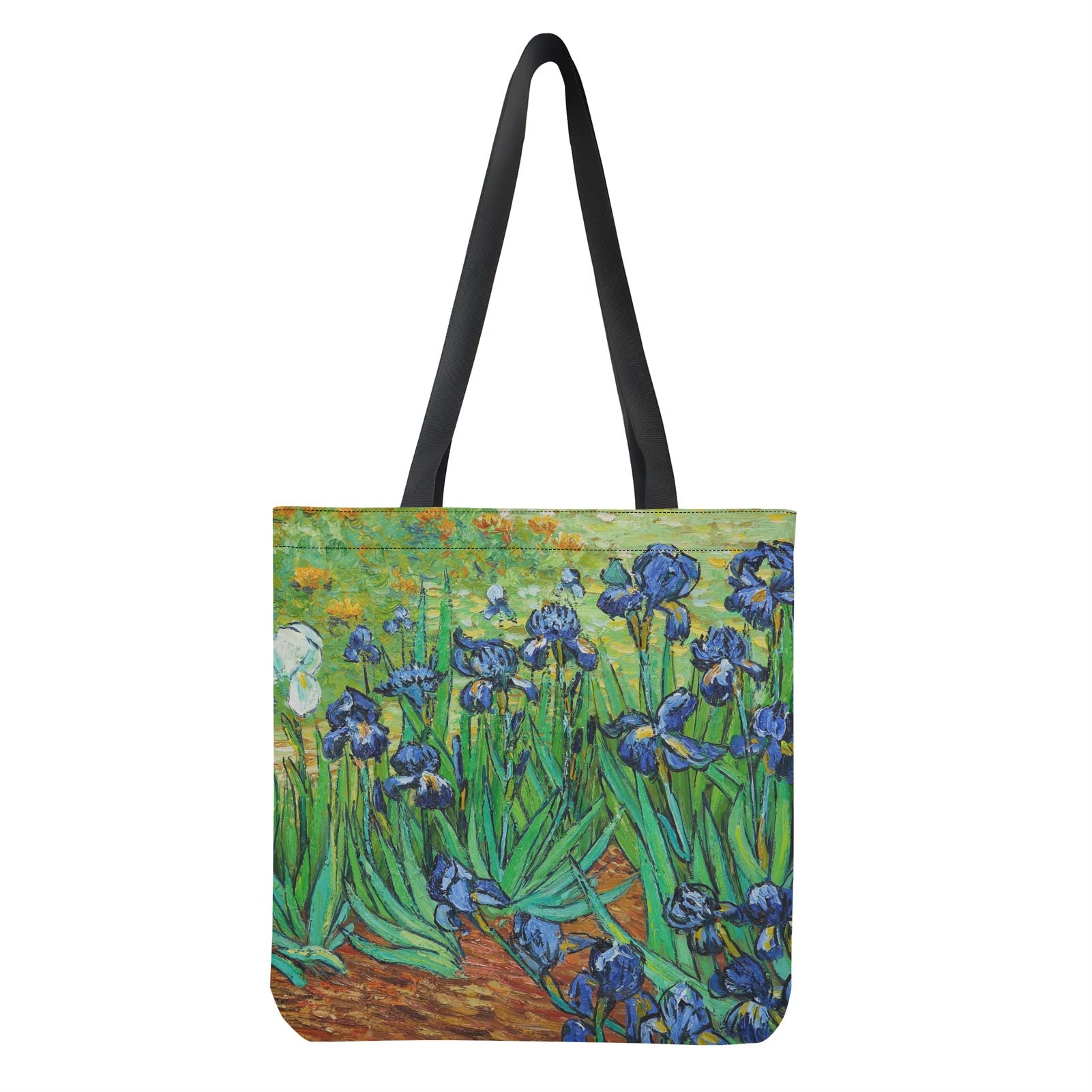 Eco-Friendly Canvas Tote Bag for Women - Reusable Grocery Shopping Bag & School Bookbag - Perfect for Shopping, Work, College & Daily Use