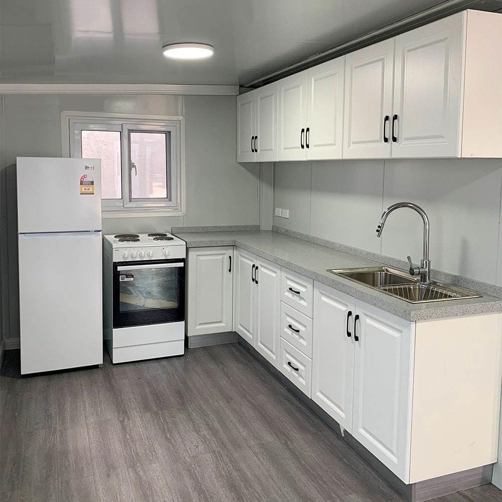 40ft x 20ft Prefabricated Tiny Homes for Sale - Mobile Tiny House with Foldable Design, Bathroom & Kitchen Included | Perfect for Backyard Guest House, Vacation Cabin or Off-Grid Living