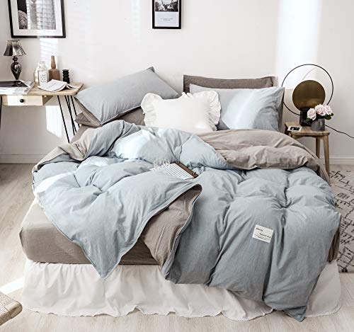 Sky Blue and Brown