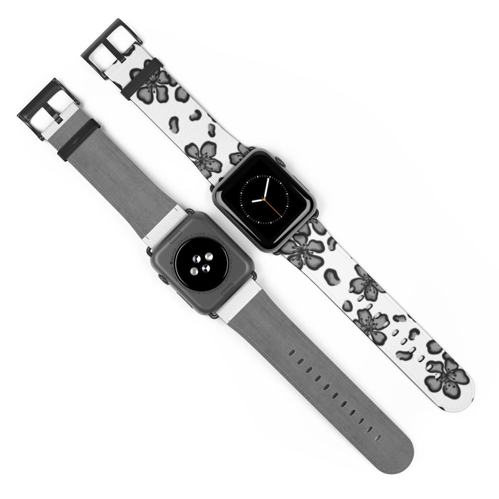 Premium Jungle Ulei Apple Watch Band - Soft Silicone Strap for Apple Watch Series 9/8/7/6/SE/5/4/3 - Stylish & Comfortable for Workout, Running, Gym & Daily Wear