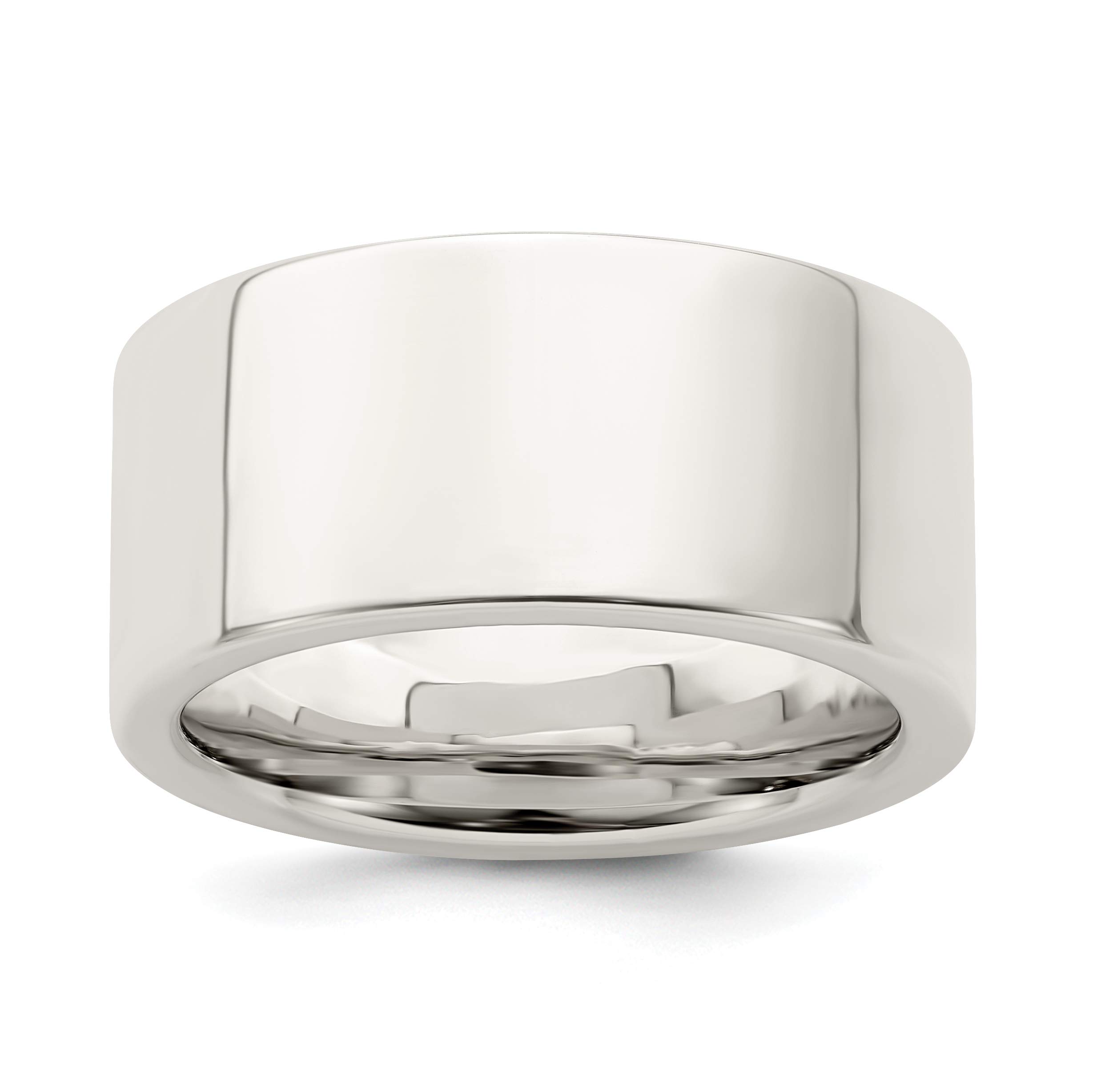 10mm Comfort Fit Sterling Silver Wedding Band Ring for Men & Women - Perfect for Engagements, Anniversaries, and Everyday Wear