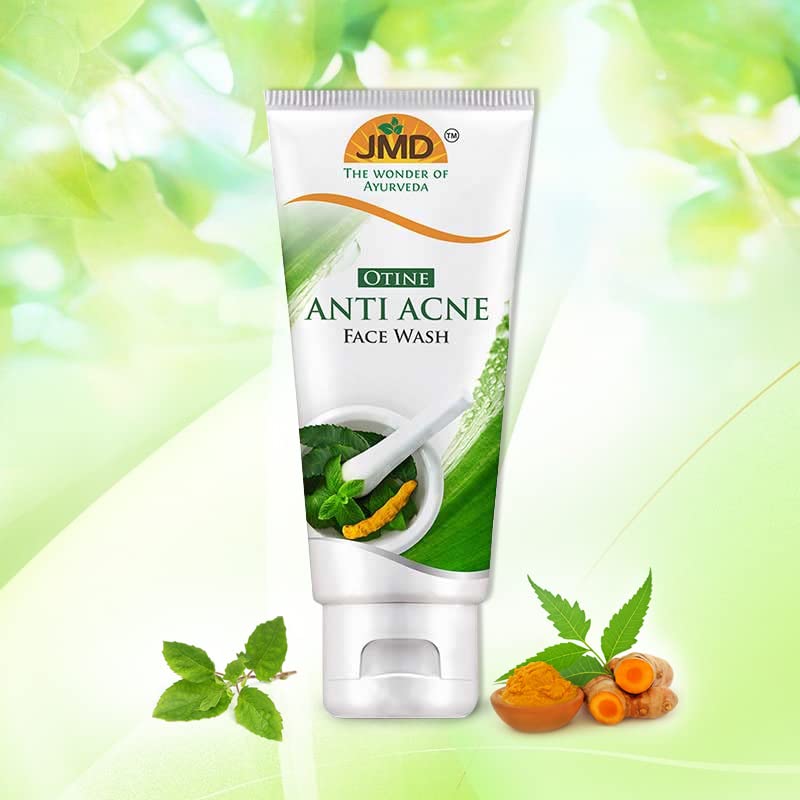 Otine Anti Acne Face Wash for Clear Skin - Pack of 2 | Gentle Daily Cleanser for Oily & Acne-Prone Skin | Perfect for Morning & Night Skincare Routine