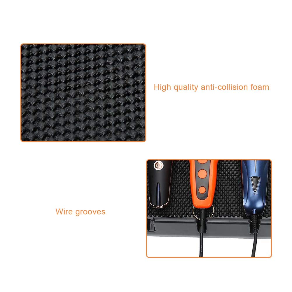 Professional Hair Clipper Storage Box - Durable & Reliable Organizer for Barber Shops & Hair Salons | Perfect for Clipper Maintenance & Salon Organization
