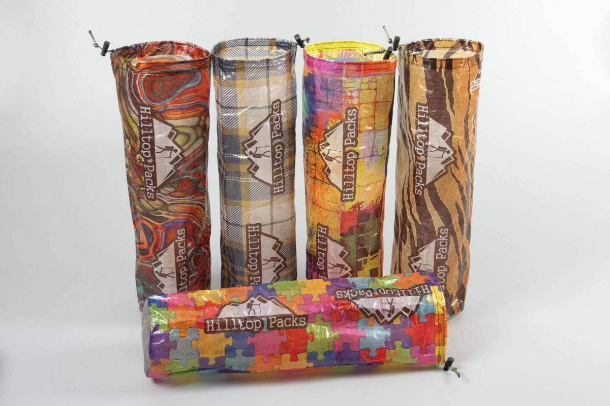 Ultralight Custom Printed Chair Stuff Sacks - Durable Challenge D50T Fabric - Perfect for Camping, Hiking & Outdoor Gear Storage