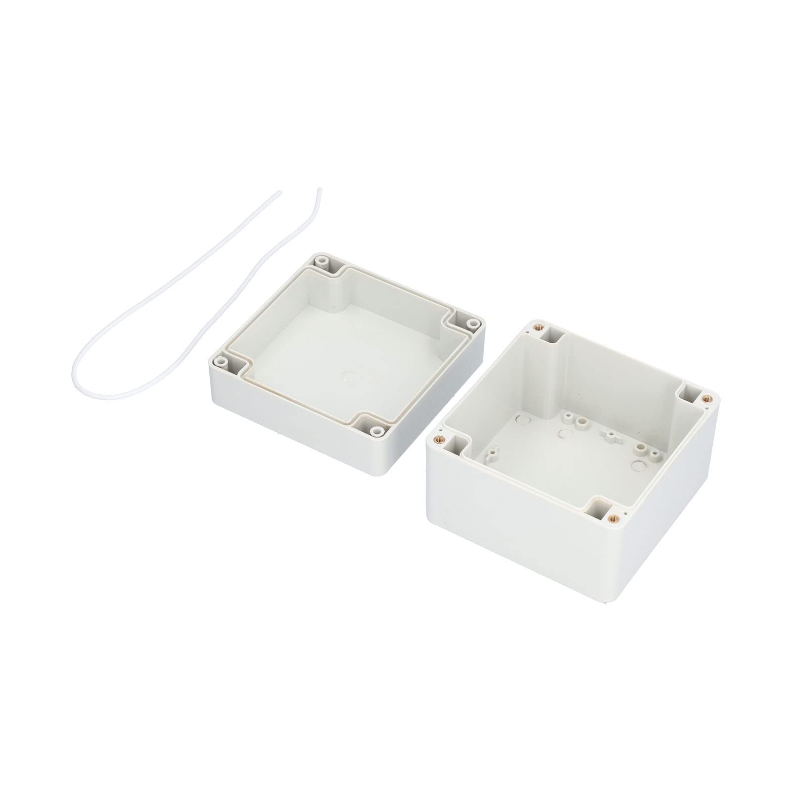 Multifunction Electrical Junction Box - Waterproof ABS Outdoor Enclosure with Elegant Design for Home & Industrial Wiring Projects