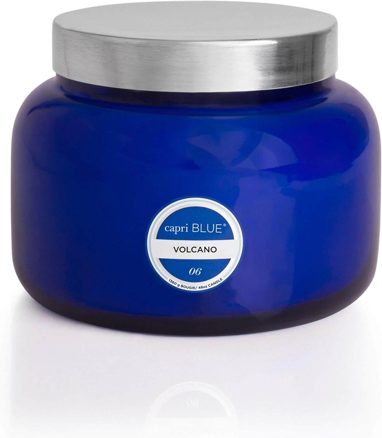Capri Blue Volcano Scented Candles - Premium 3-Wick Soy Wax Blend with Tropical Fruit & Citrus Fragrance - Large 48oz Home Decor Candle for Living Room, Bedroom & Bathroom Aromatherapy