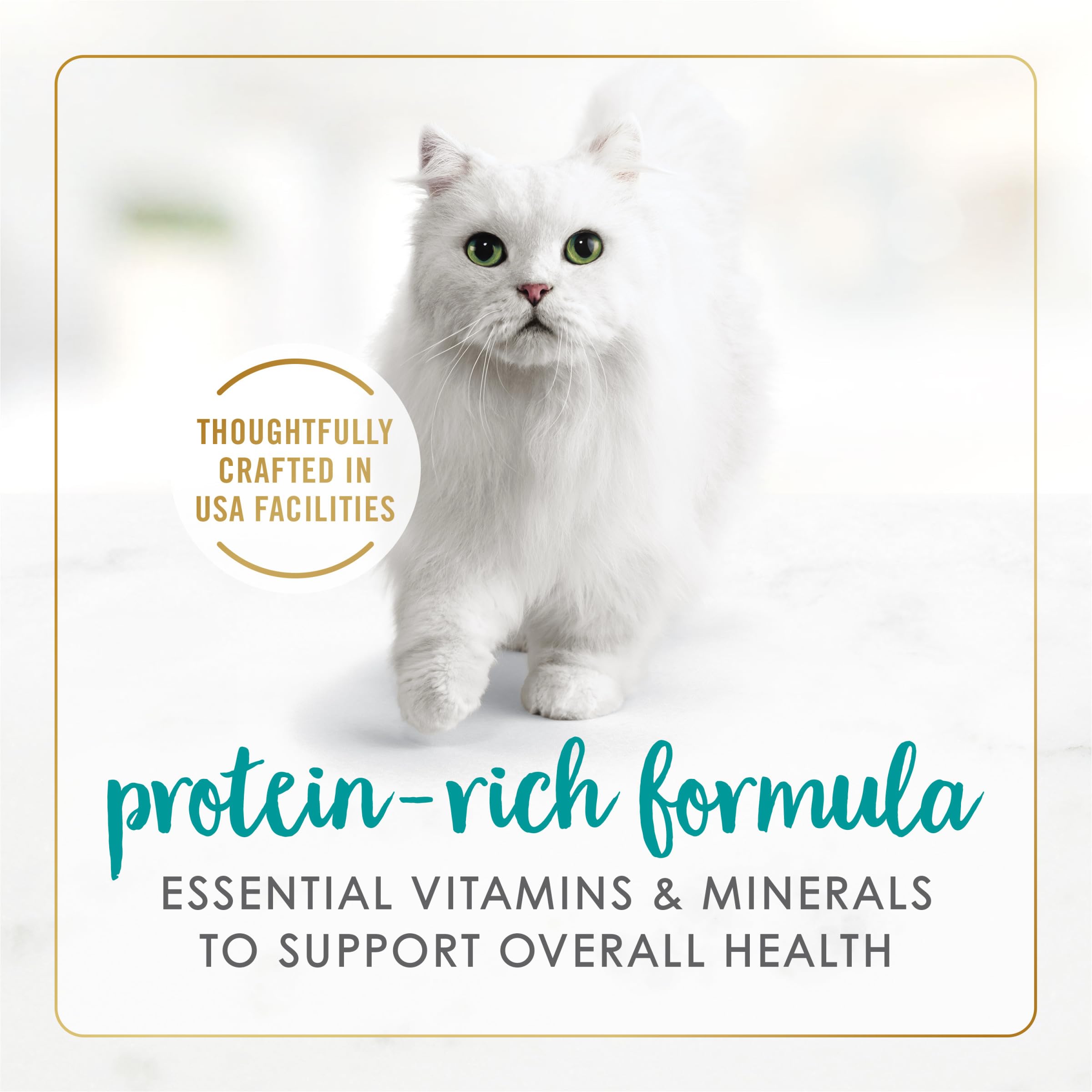Purina Fancy Feast Grain Free Wet Cat Food - Seafood Pate Variety Pack (24 Cans, 3oz Each) | High Protein, Natural Ingredients for Adult Cats | Perfect for Mealtime, Travel & Feeding Picky Eaters