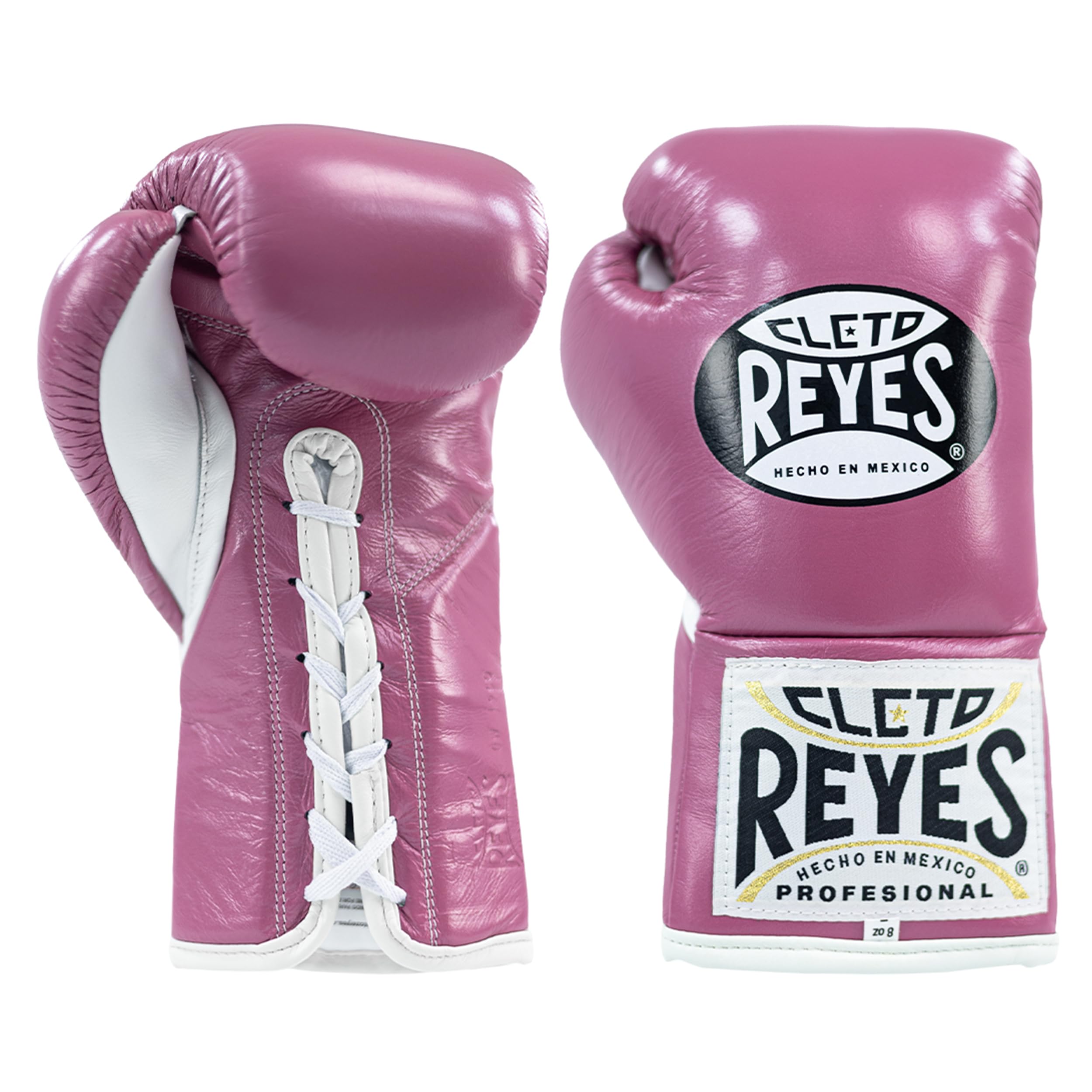 Cleto Reyes Professional Competition Boxing Gloves for Men & Women - Premium Leather & Horsehair - MMA, Kickboxing, Muay Thai Training - Lace-Up Design for Maximum Support | Perfect for Sparring, Heavy Bag Work & Competition Fights