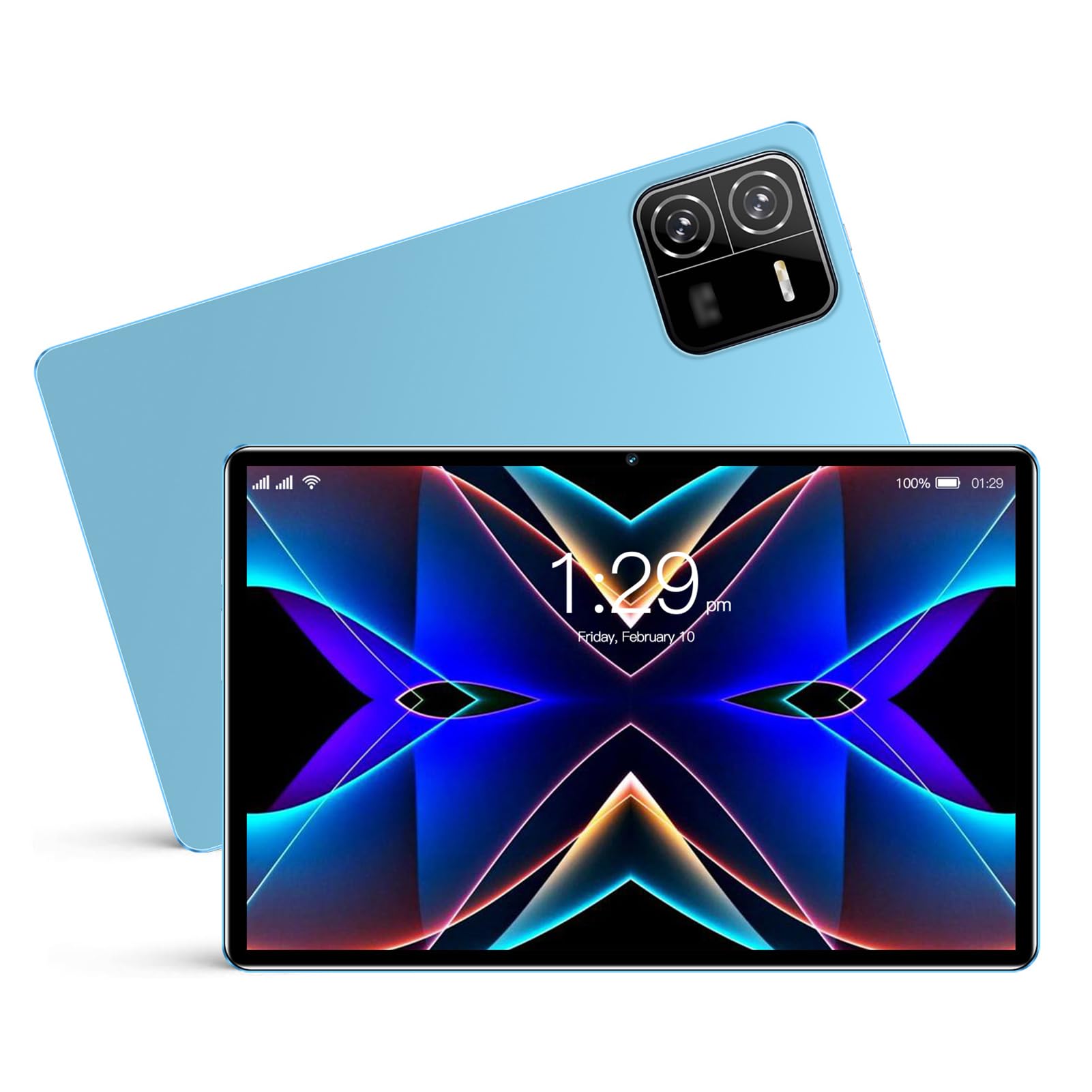 2023 Newest 10.1 Inch Android Tablet - 4GB RAM 64GB Storage, Full HD 1920x1080 Display, Android 12 OS, 8-Core MT6755 Processor, 4G LTE Calling - Perfect for Work, Study, and Entertainment