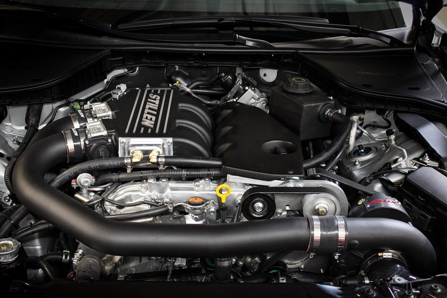 2008-2015 Infiniti G37/Q60 Supercharger Tuned System (Black 407737B) - Performance Boost for Coupe Racing & Street Driving