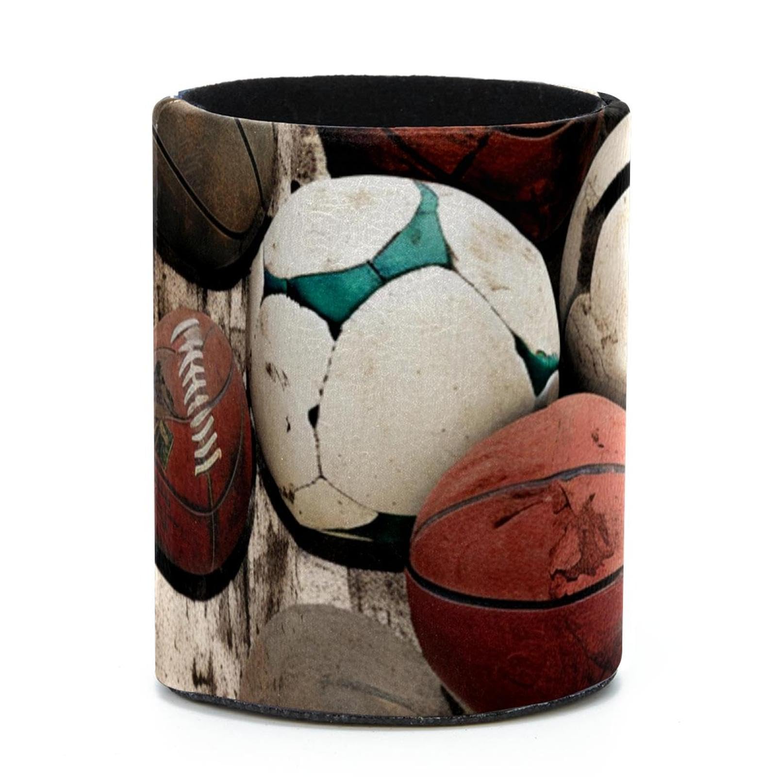 Basketball Pen Holder for Desk - Stylish Pen Organizer with Sports Theme - Perfect Desk Accessory for Basketball, Football, Baseball Fans - Ideal for Office, School, and Home Workspace Organization