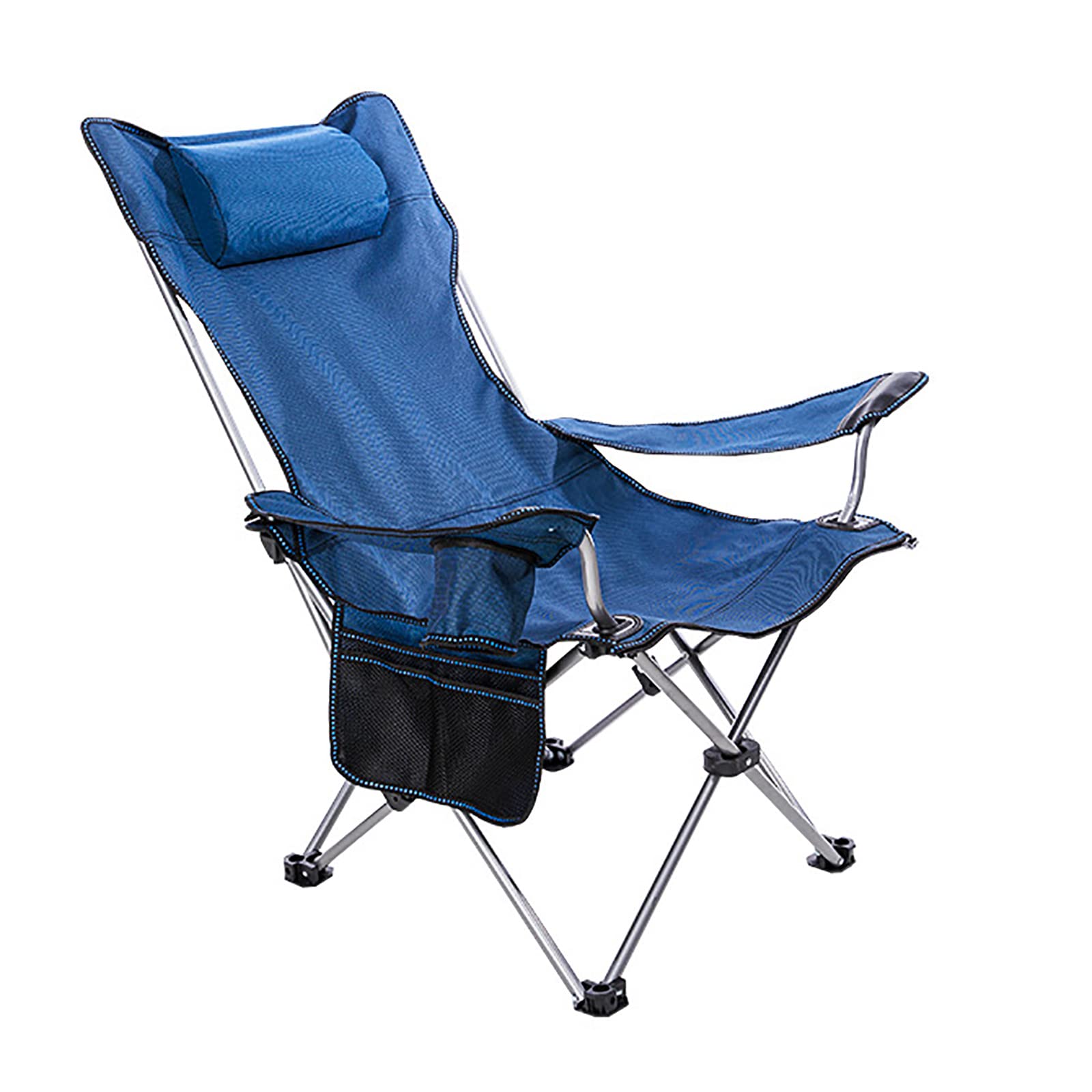 HWTOP Compact Portable Ultralight Folding Beach Chair - High Backrest Outdoor Camping Chair Supports 330lbs - Perfect for Beach, Picnic, Travel & Backpacking