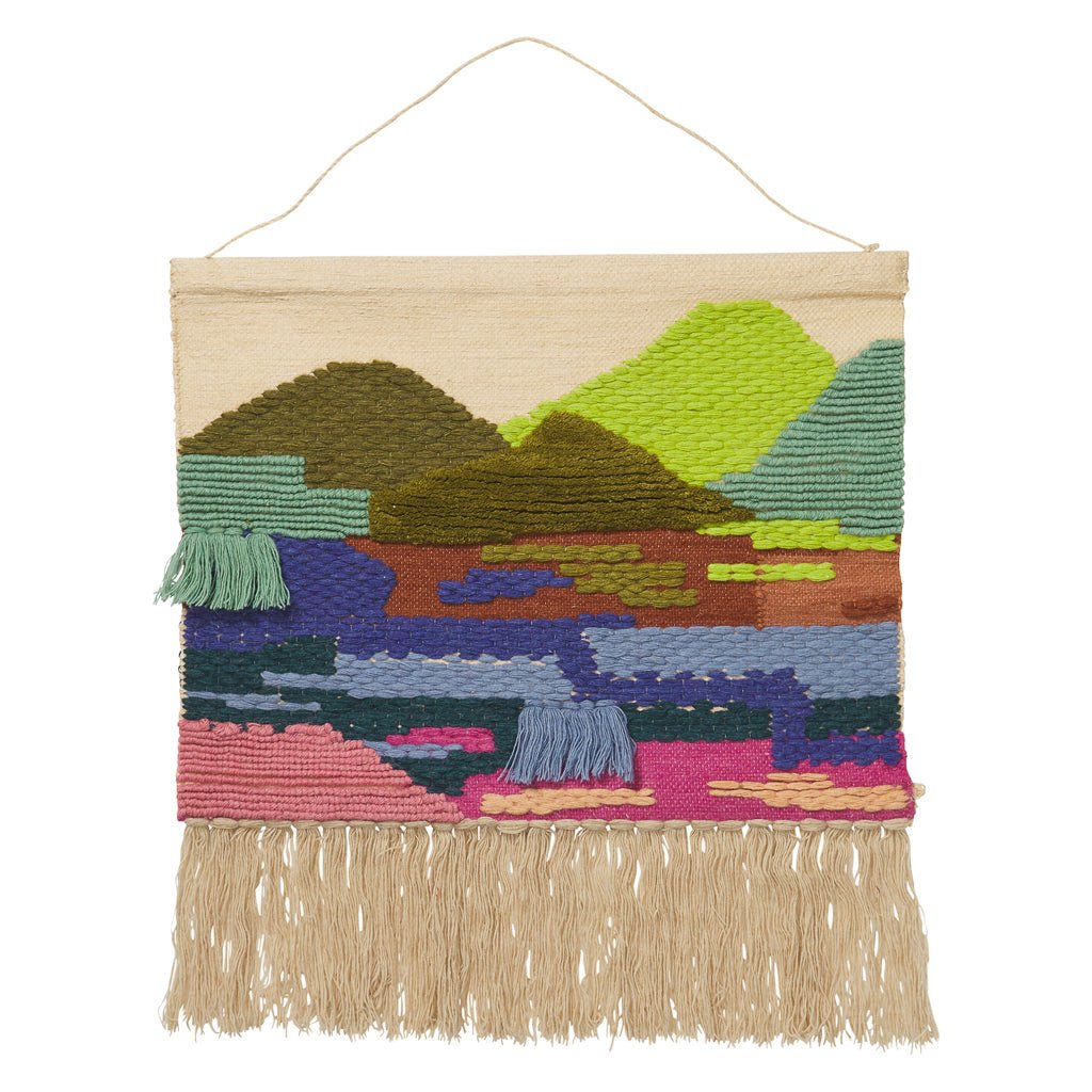 Handwoven Damasia Wall Hanging Tapestry - Boho Home Decor for Living Room, Bedroom & Office | Perfect for Meditation Spaces & Bohemian Interior Design