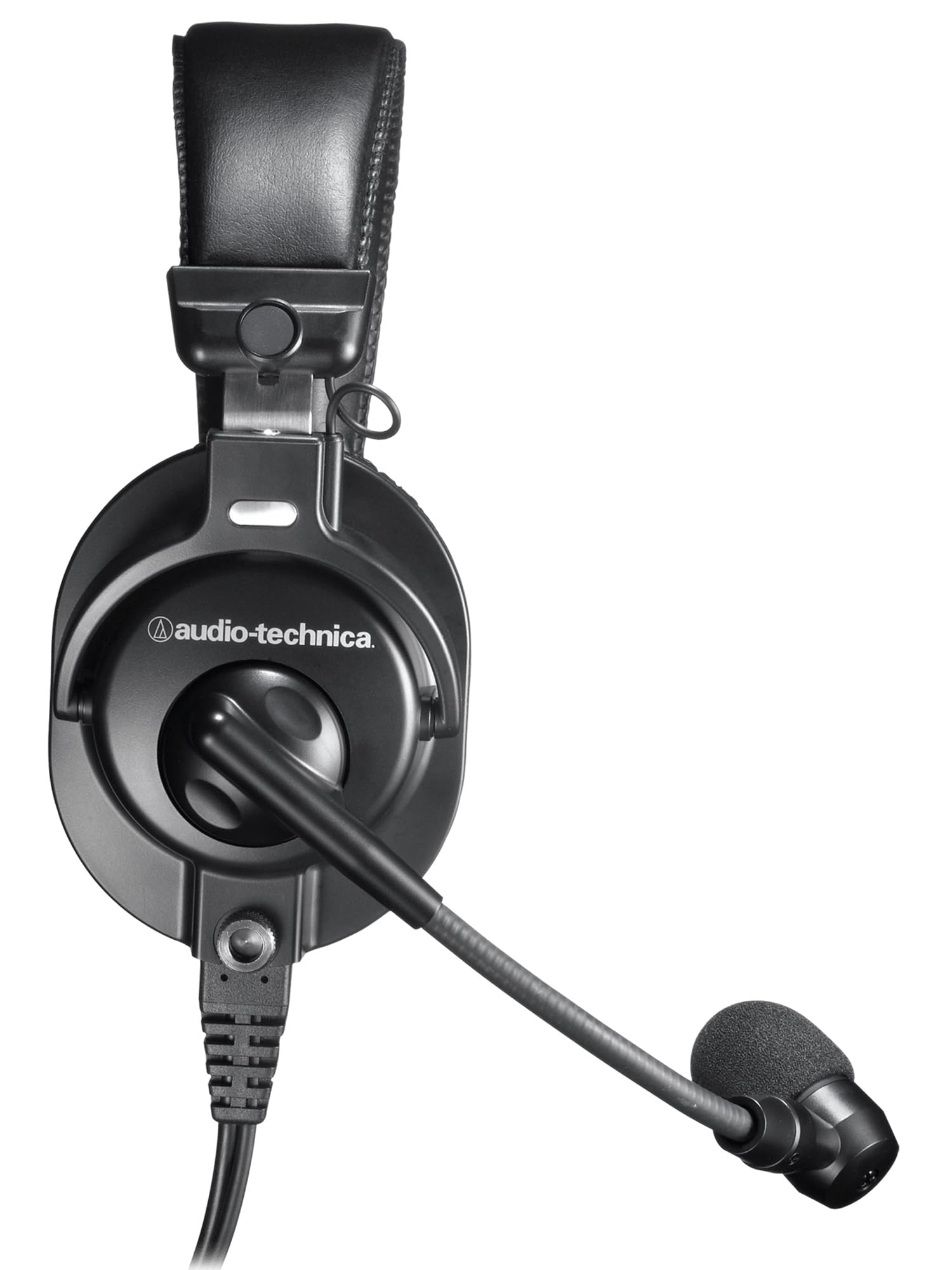 Audio-Technica BPHS1 Professional Broadcast Stereo Headset with XLR Cable - Black (Includes Carrying Case, Stand & Polishing Cloth) - Perfect for Podcasting, Radio Broadcasting & Studio Recording